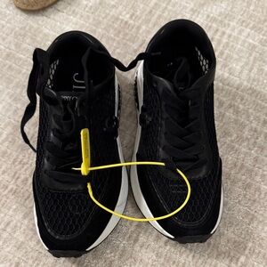 Jimmy Choo Memphis Mesh, Leather & Suede Sneakers – New, No Box